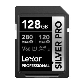 Lexar | 128GB | Professional Silver Pro SDXC UHS-II Card