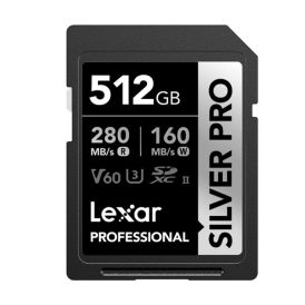 Lexar | 512GB | Professional Silver Pro SDXC UHS-II Card