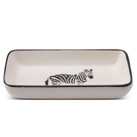 Karaca | Wood Boat Plate | 15x9 cm