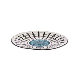 Karaca | Paye Seljuk Series Blue Porcelain Bread Plate