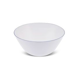 Karaca | Milano Opal Glass Blue Rim Bowl