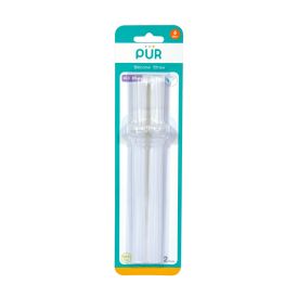 PUR | Silicone Straw -2pk