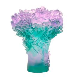 Daum | Sweet Garden Vase Medium Pink