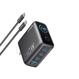 Anker | Charger 4-Port | PD 3.1 | with USB-C Cable | 140W