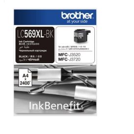 Brother | LC569XLBK | Ink | High Yield Ink cartridge Black  | 2,400 pages