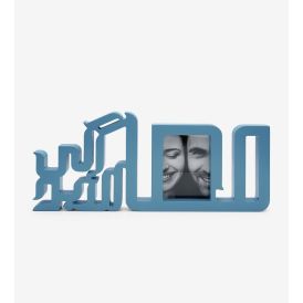 Kashida | Maan Photo Frame pastel Blue