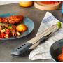 Joseph Joseph | Elevate Grey Silicone Steel Tongs