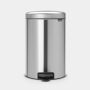 Brabantia | Newicon Pedal Bin 20 Liters | Matt Steel