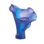 Daum | Crystal Medium Vase Arum Dark Blue