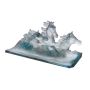 Daum | Crystal Cavalcade Grey Blue Pencil Holder