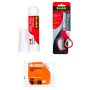 3M | Multi-Purpose Scissor 6" + 8gm Glue stick + Utility Tape ½ inch 
