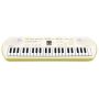 Casio | Keyboard | SA80H2 + AC Adaptor | White / Yellow